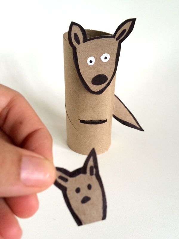 Toilet paper roll kid crafts