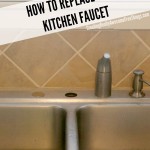 How to replace a kitchen faucet