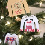 Ugly Christmas Sweater DIY Ornaments