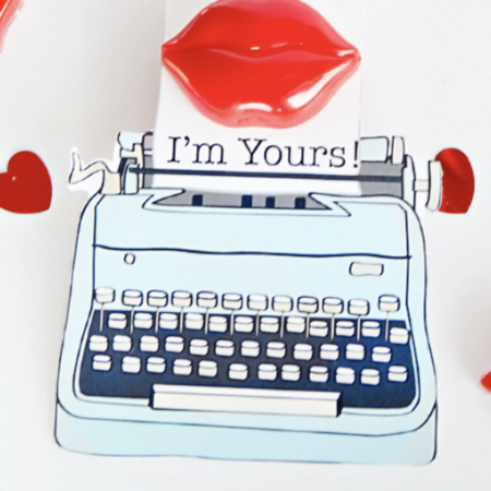 Free printable lip gloss Valentine