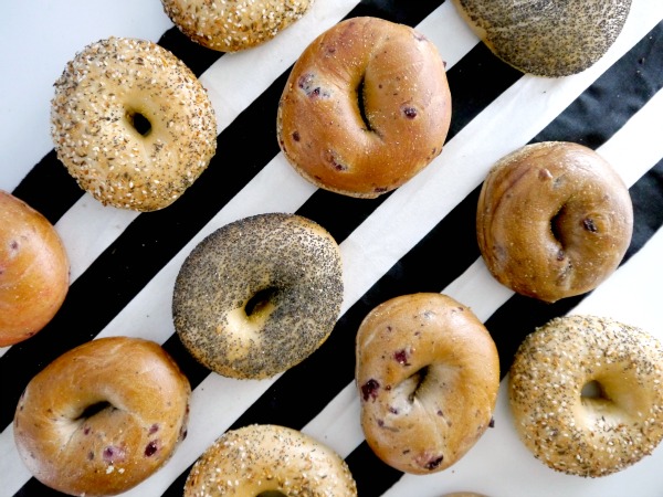 Happy teachers day with bagels