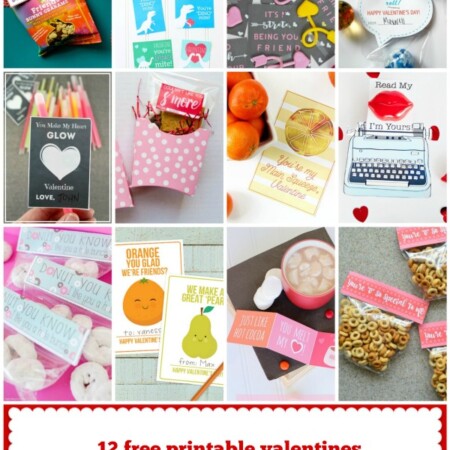 12 Free printable valentines ideas