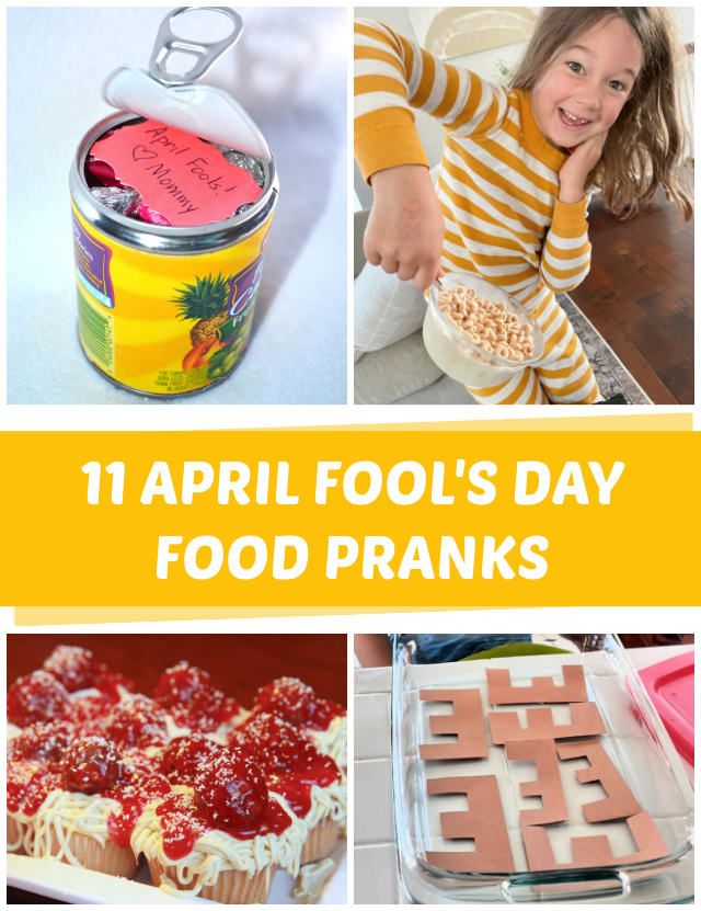 April Fool's Day food pranks for kids