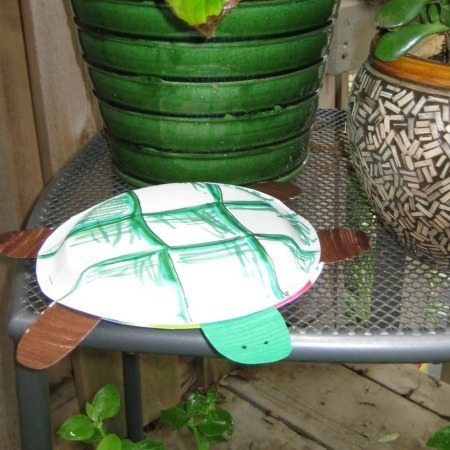 turtle paper plate