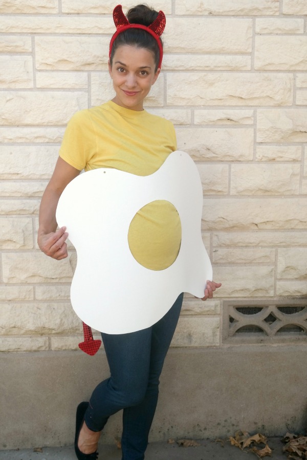 Deviled egg maternity Halloween costumes