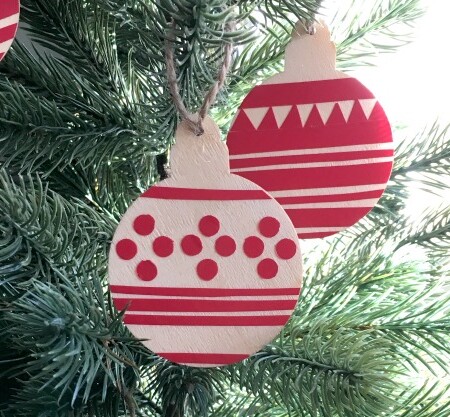 Ugly Chrsitmas Sweater Inspired ornaments