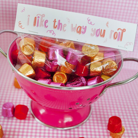 I like the way you roll free Valentines printable