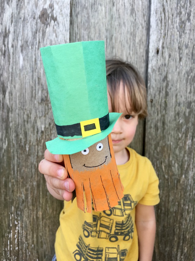 Leprechaun craft for St. Patrick's Day