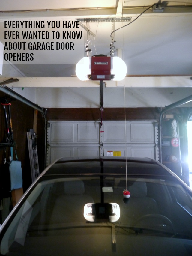 Everything you ever wanted to know about garage door openers