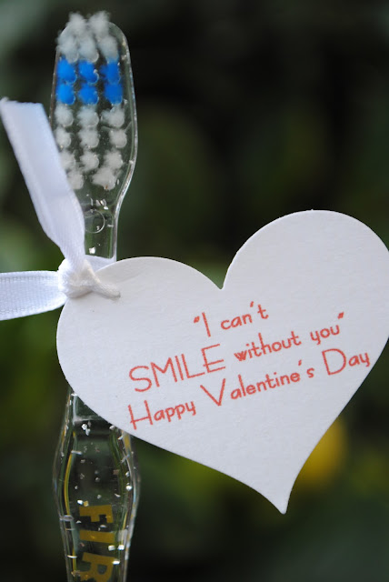 Toothbrush Valentine