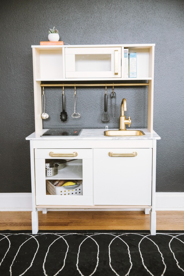 How to Make an Ikea Play Kitchen Cute - C.R.A.F.T.