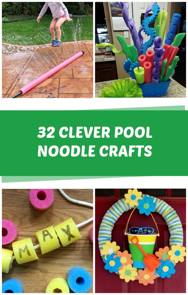 32 Pool noodle crafts