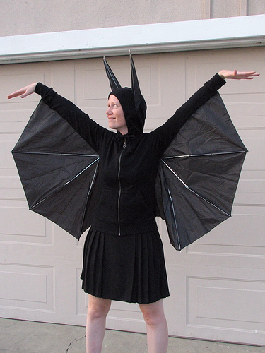 DIY bat costume