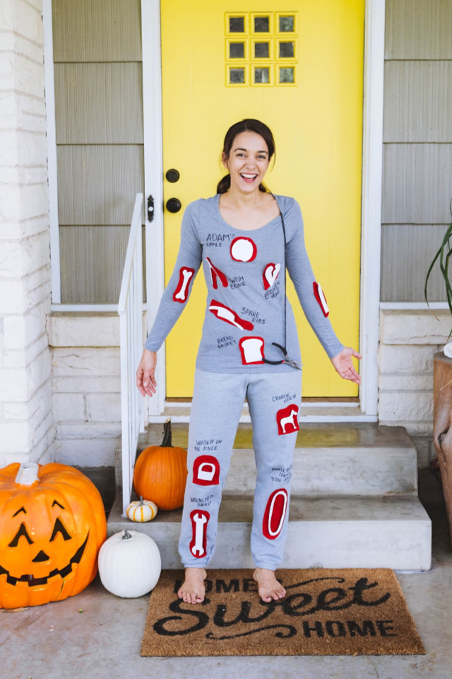 How to make an Operation game board costume 