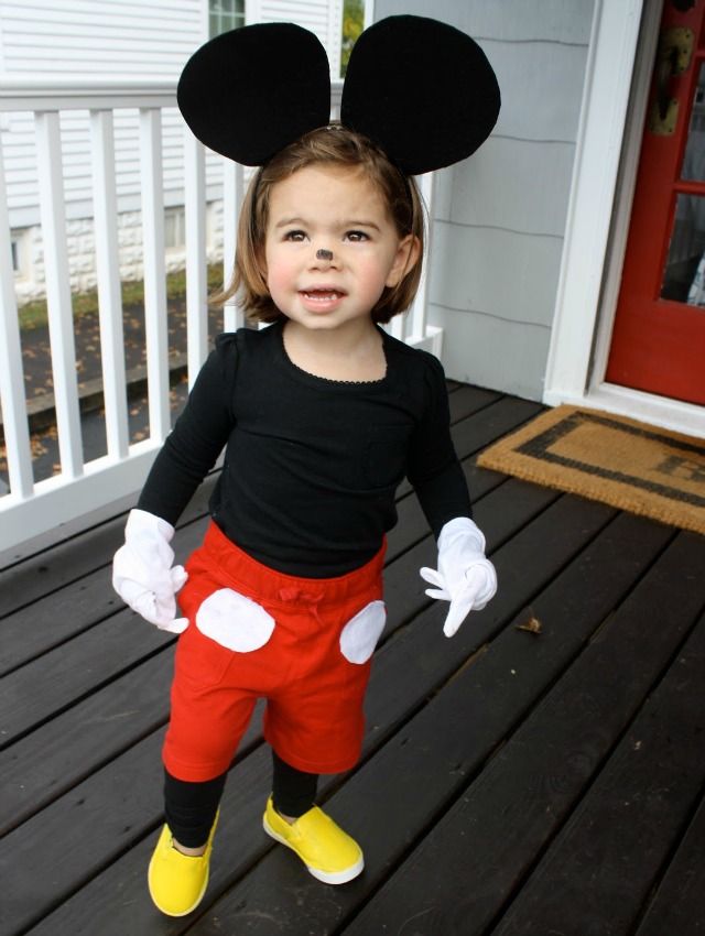 baby Mickey Mouse costume