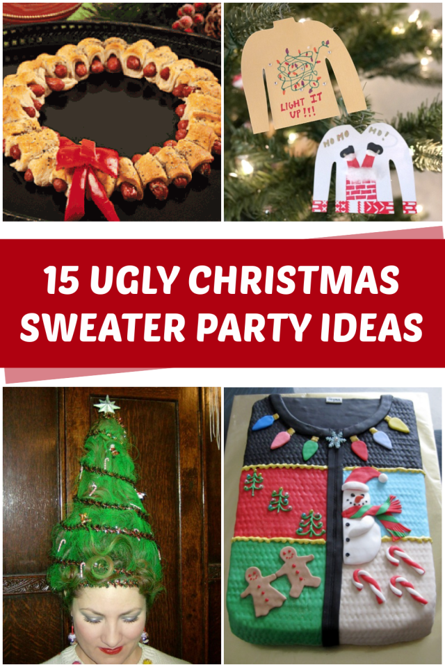 15 Ugly Christmas Sweater Party Ideas