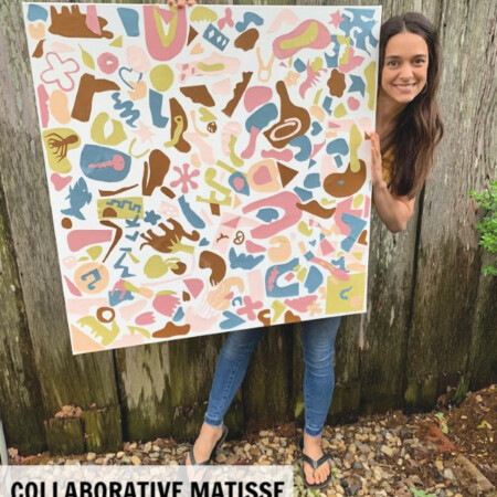 Collaborative Matisse collage