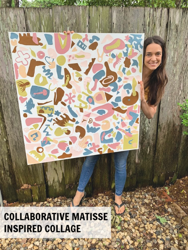 Collaborative Matisse collage