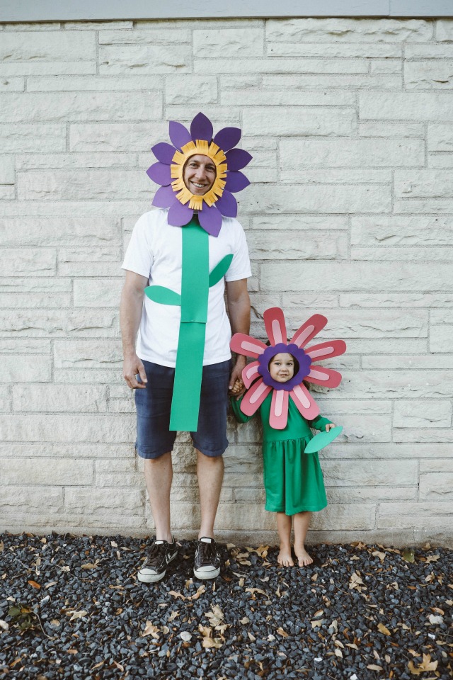 DIY adult flower costume