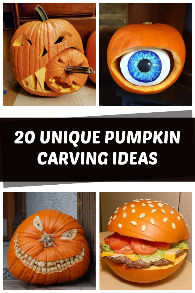 20 Unique Pumpkin Carving Ideas ..