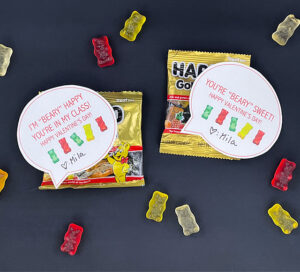 Free Printable Gummy Bear Valentines - C.R.A.F.T.