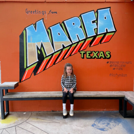 Marfa Texas mural
