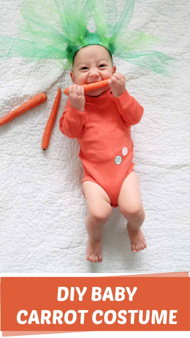 DIY Carrot costume