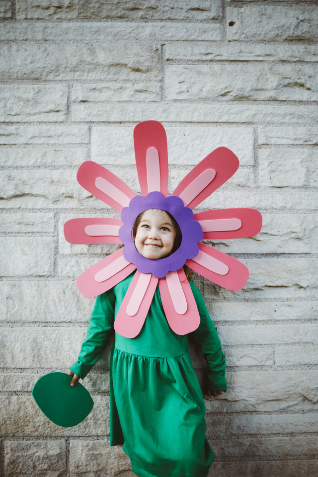 DIY Flower costume
