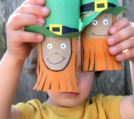 Leprechaun craft for kids
