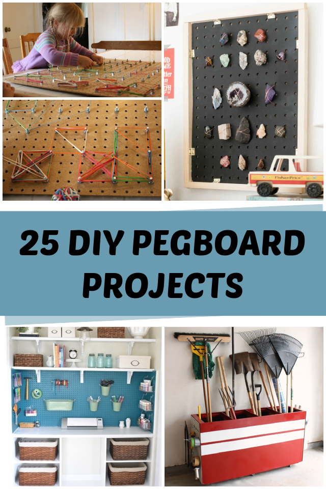 DIY Pegboard project ideas