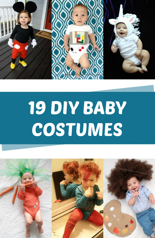DIY cute baby costumes