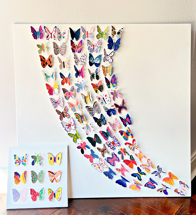 collaborative Butterfly-art