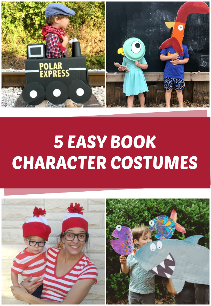 Easy book character costumes