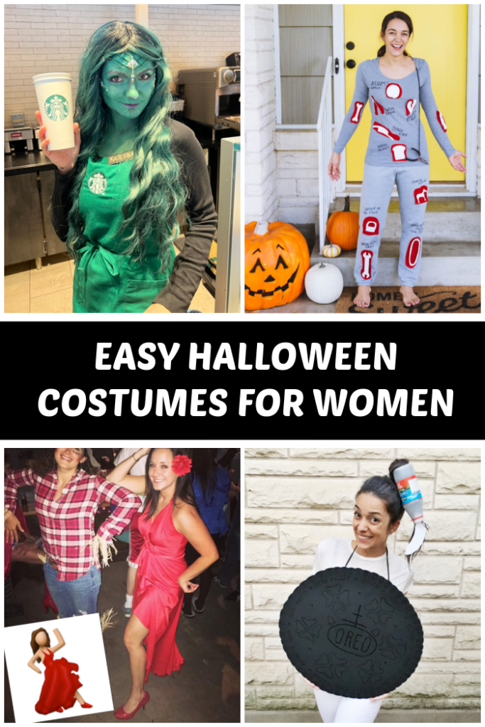 Easy Halloween costumes for women