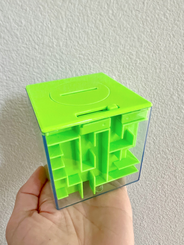 Maze cube gift idea for grads
